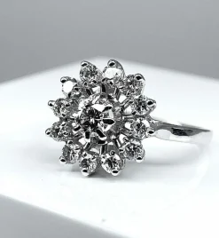 Bague Marguerite Diamants