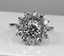 Bague Marguerite Diamants