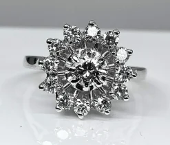 Bague Marguerite Diamants