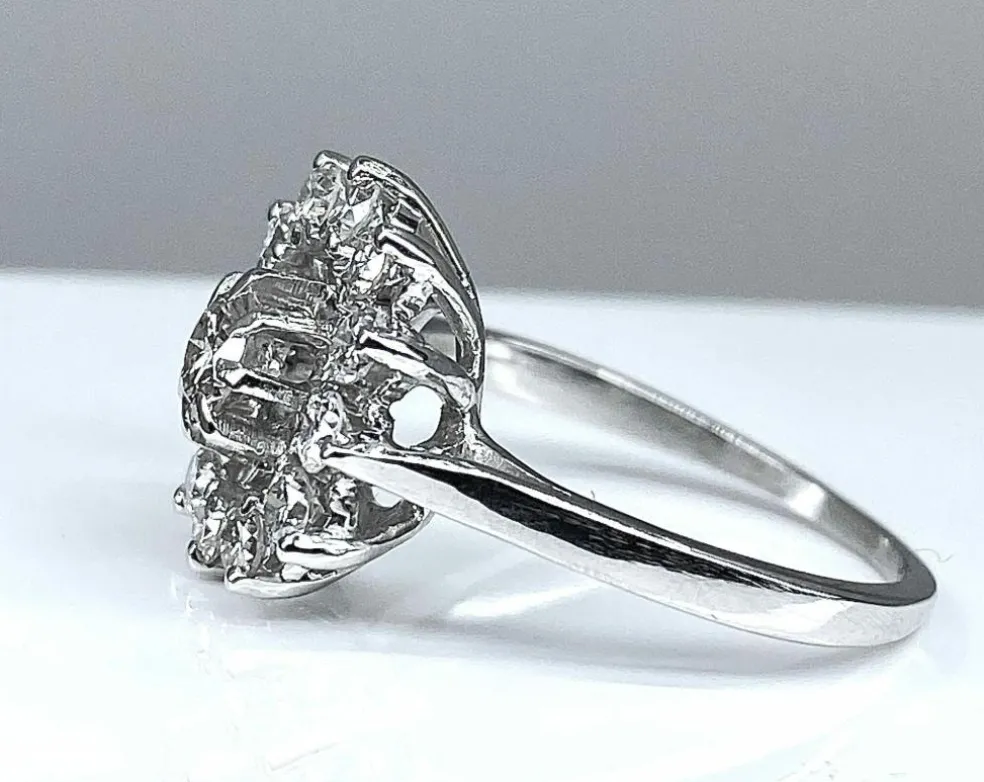Bague Marguerite Diamants
