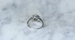Bague Marguerite Diamants Art Déco