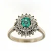 Bague Marguerite Emeraude