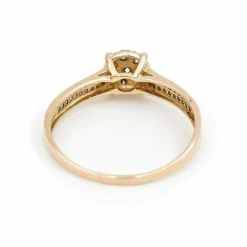 Bague Marguerite Or jaune Diamant