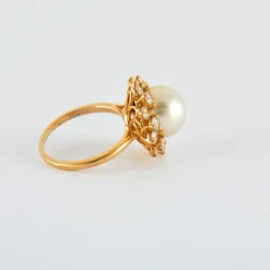 Bague Marguerite Perle