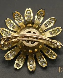 Bague Marguerite Perle Gold et Diamants