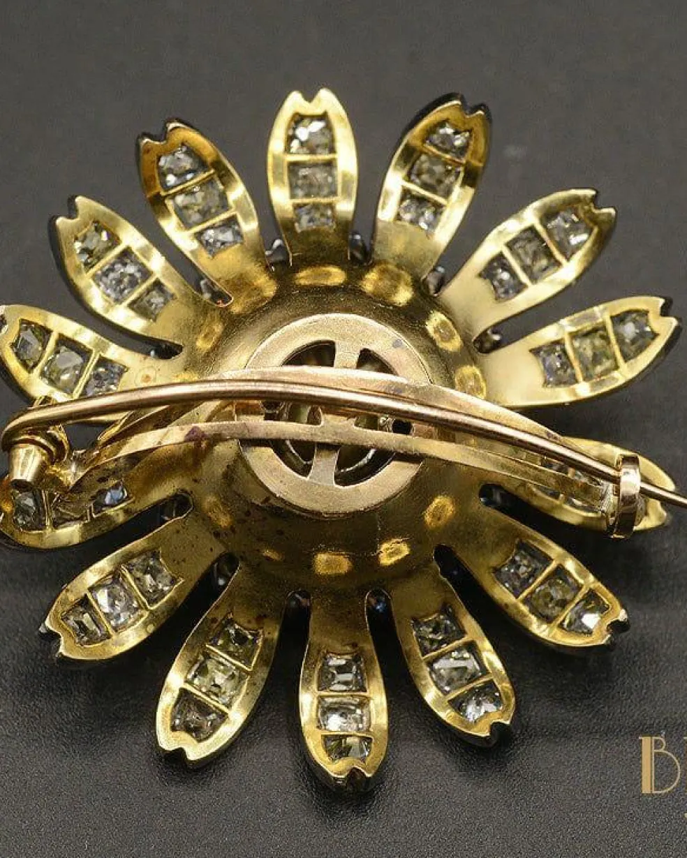 Bague Marguerite Perle Gold et Diamants "Les Recyclés"