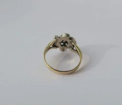 Bague marguerite régionale diamants fin XVIIIe - début XIXe