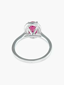 Bague Marguerite Rubis Diamants