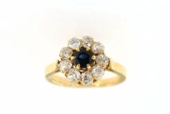 Bague Marguerite Saphir