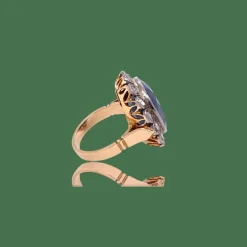 Bague Marguerite Saphir & Diamants