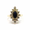 Bague Marguerite Saphirs & Diamants