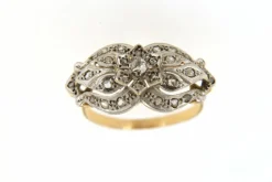 Bague Margueritte 2 Ors , Diamants
