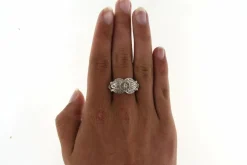 Bague Margueritte 2 Ors , Diamants