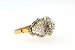 Bague Margueritte 2 Ors , Diamants