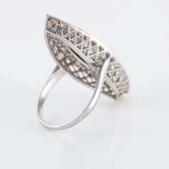 Bague Marquise Diamant navette