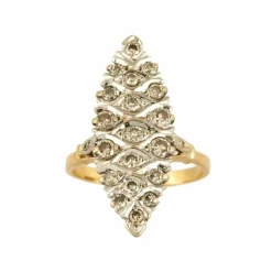 BAGUE MARQUISE DIAMANTS