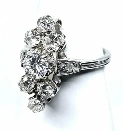 Bague Marquise diamants