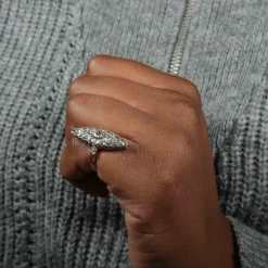Bague Marquise Diamants