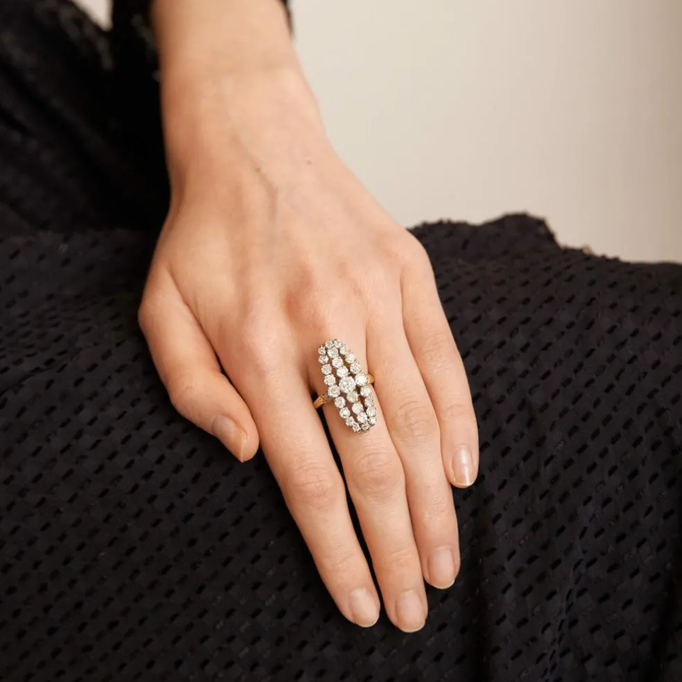 Bague Marquise Diamants