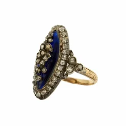 BAGUE MARQUISE DIAMANTS