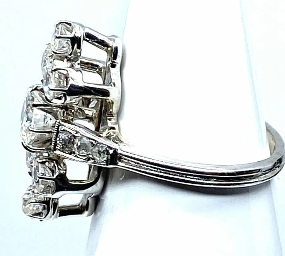 Bague Marquise diamants