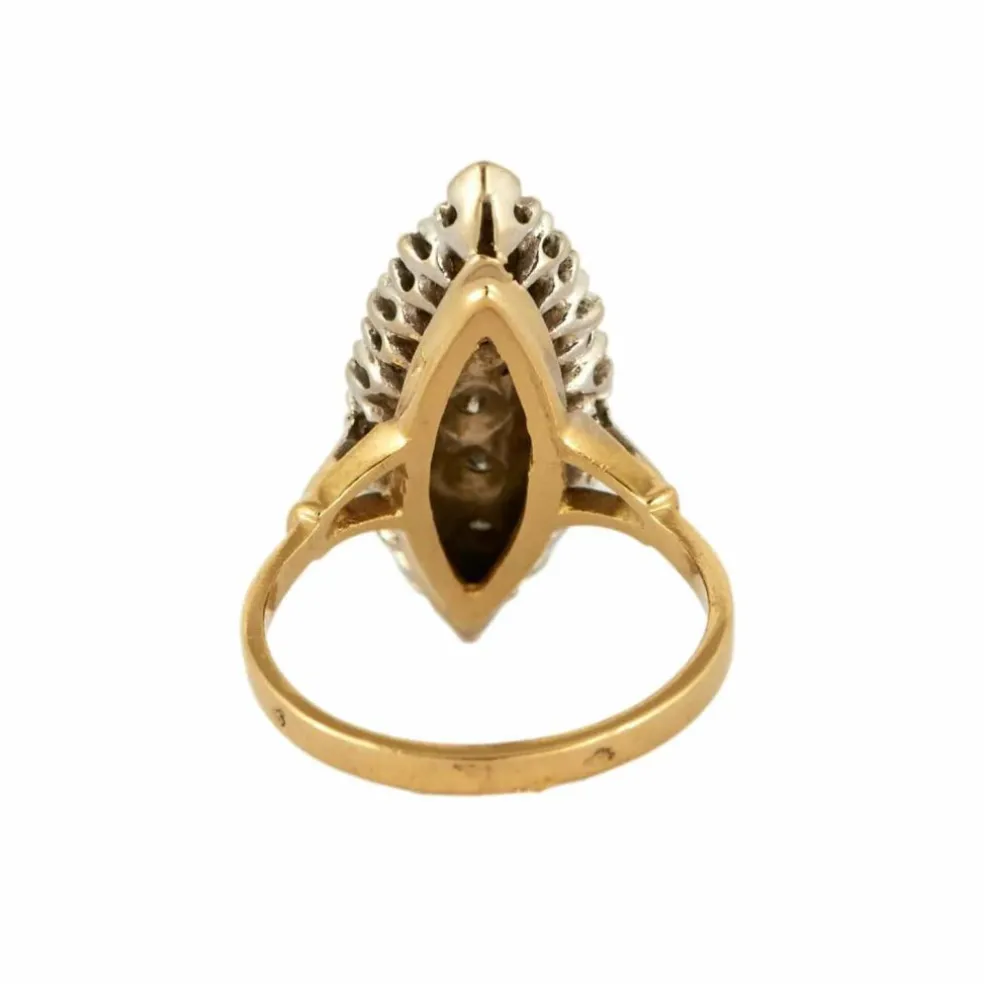 BAGUE MARQUISE DIAMANTS
