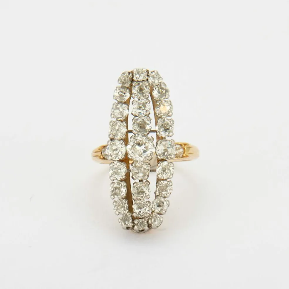 Bague Marquise Diamants