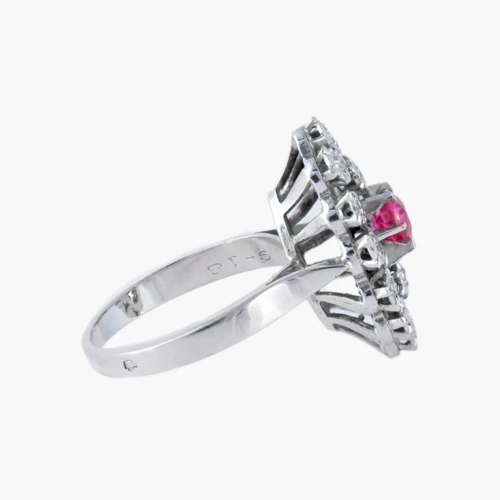 Bague Marquise diamants