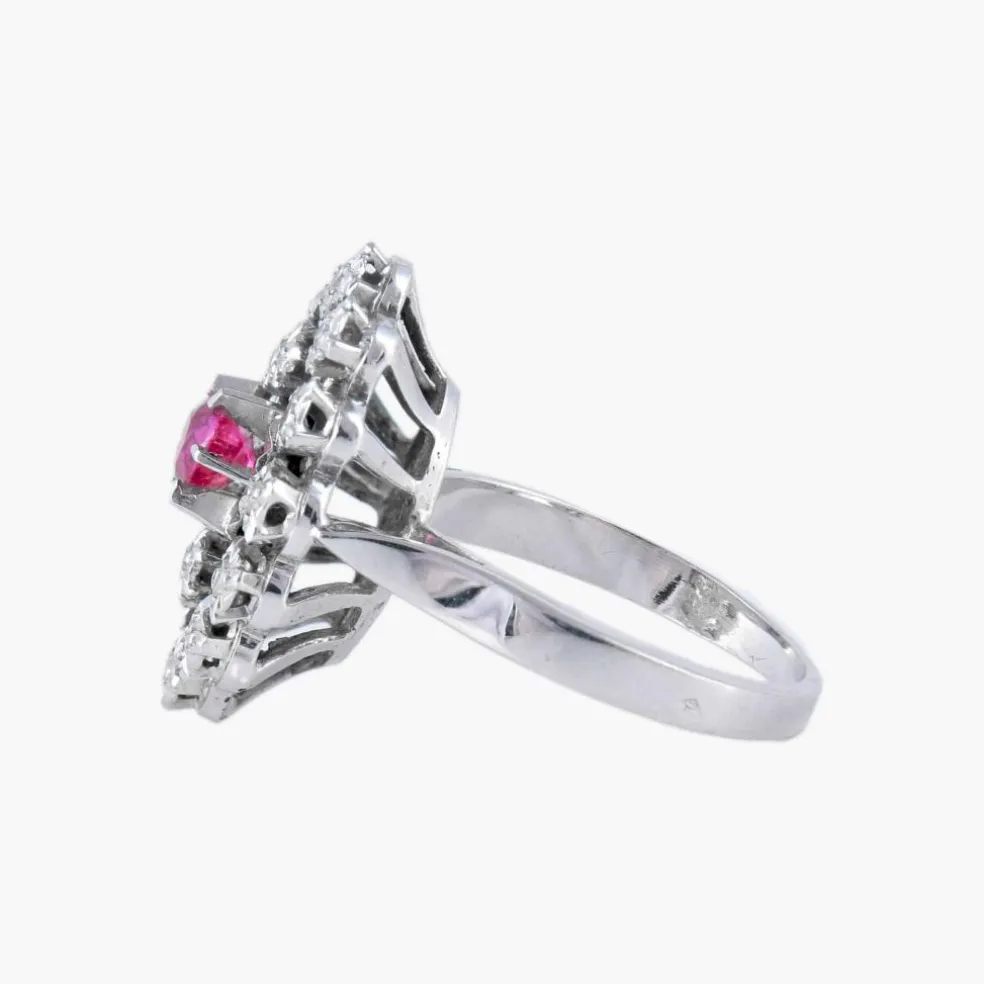 Bague Marquise diamants