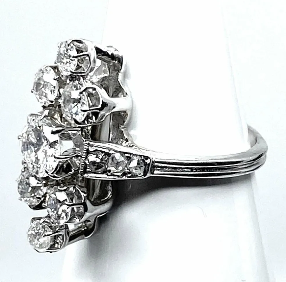 Bague Marquise diamants