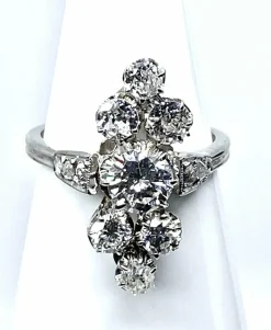 Bague Marquise diamants