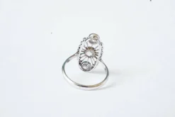 Bague marquise Diamants Belle Epoque