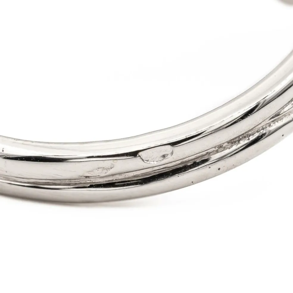 Bague Marquise Or blanc Diamant