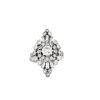 Bague marquise or gris, platine, diamants