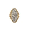 Bague marquise Or jaune Diamants