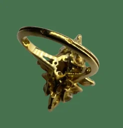BAGUE MARQUISE RUBIS DIAMANTS