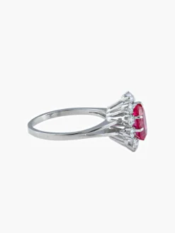 Bague Marquise Rubis synthétique