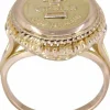 BAGUE MÉDAILLE D'AMOUR AUGIS DIAMANT
