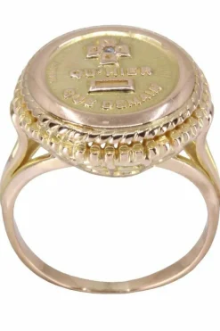 BAGUE MÉDAILLE D'AMOUR AUGIS DIAMANT