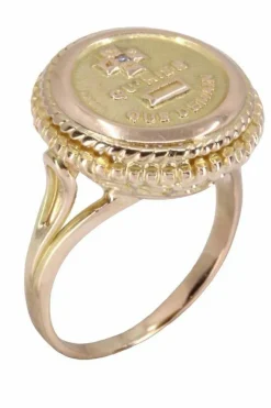 BAGUE MÉDAILLE D'AMOUR AUGIS DIAMANT