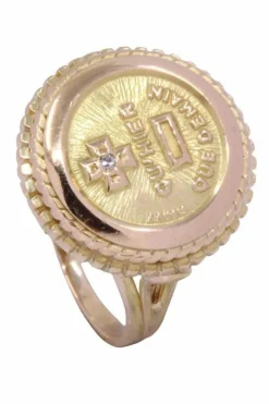 BAGUE MÉDAILLE D'AMOUR AUGIS DIAMANT