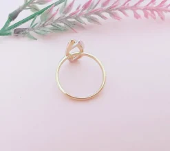 Bague Moderne Diamants Or 2 tons