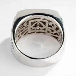 Bague moderne Or gris Diamants