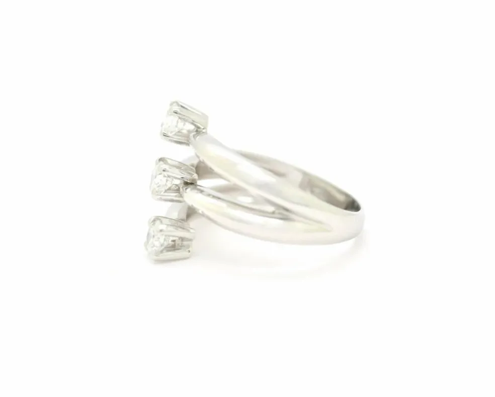 Bague modèle Recarlo avec diamants