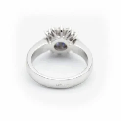 Bague MONACO avec diamants et saphirs