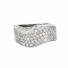 Bague mouvementée Or gris Diamants