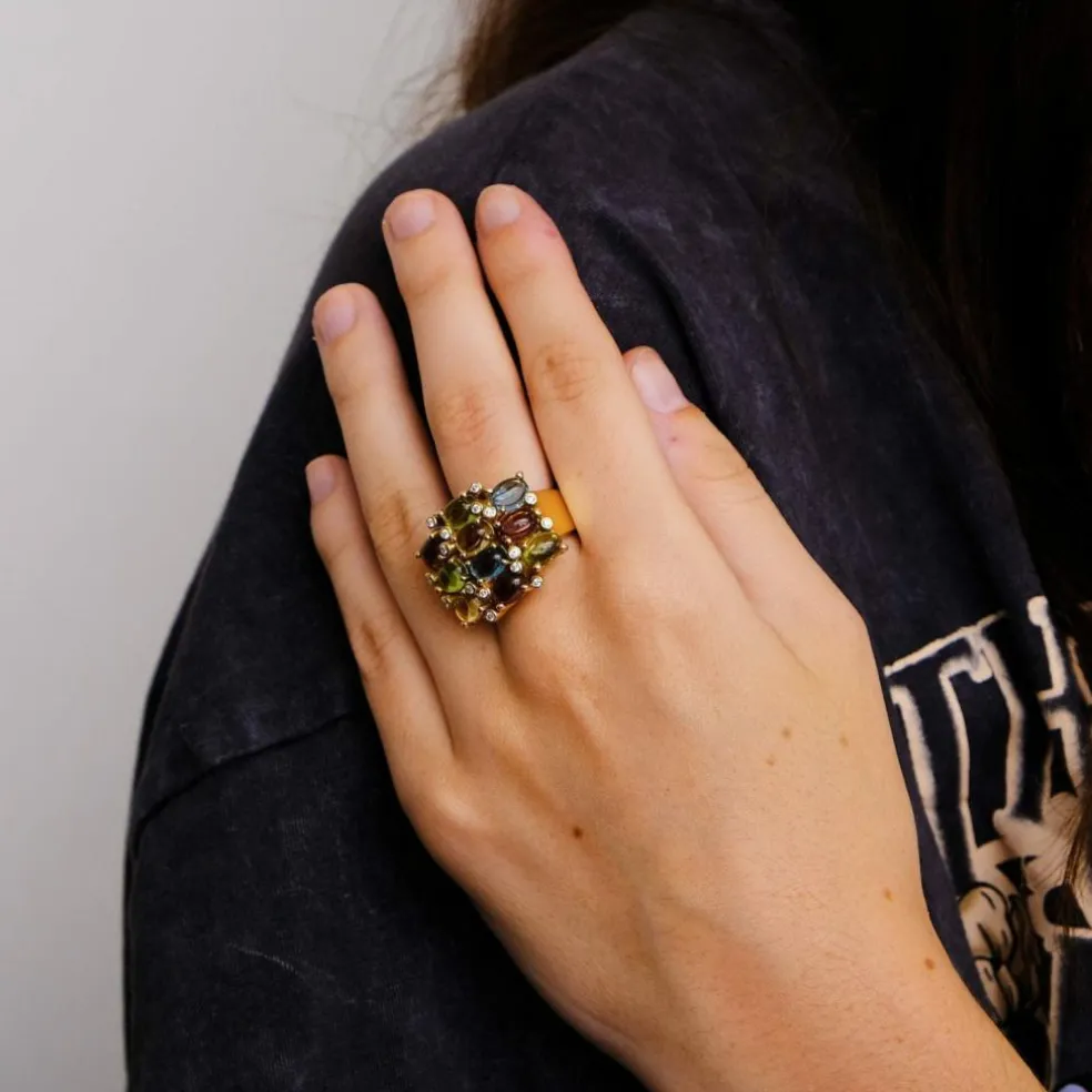 Bague Multicolore