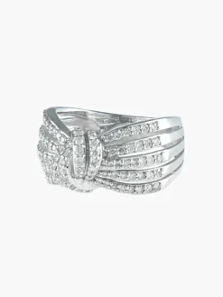 Bague Noeud Diamants