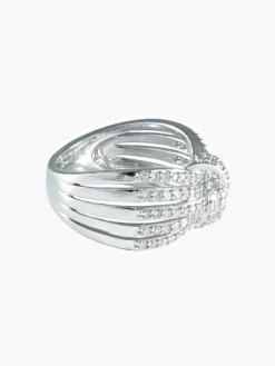 Bague Noeud Diamants