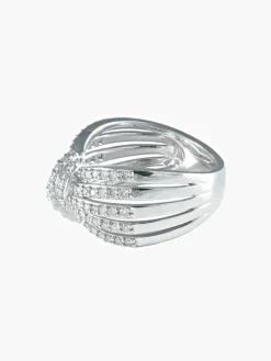 Bague Noeud Diamants